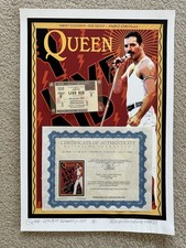QUEEN Poster Live Aid 1985