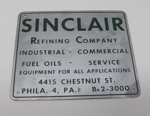 Sinclair refining fuel - sinclair,