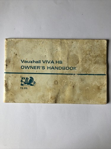 Vauxhall viva owner - viva, owner's