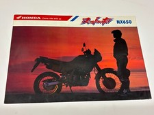 HONDA NX650 SALES BROUCHRE