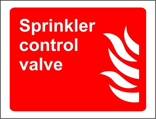Sprinkler control valve fire - control,