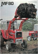 Massey Ferguson Loader MF80 Brochure - MF 80
