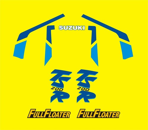 Suzuki ts200r 1990 decal kit - suzuki,