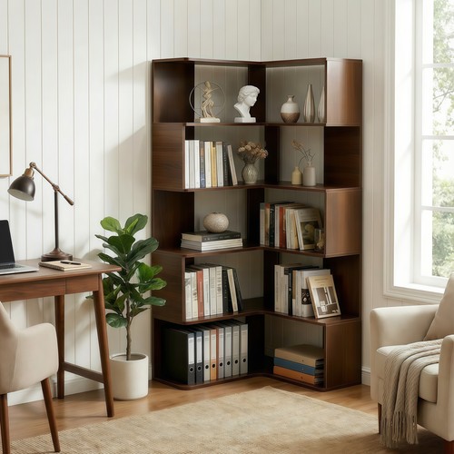Tier walnut corner - 6,