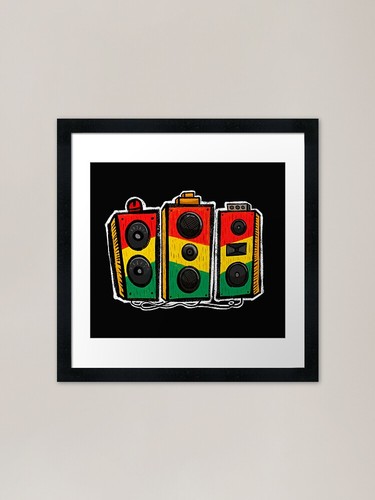Reggae sound system jamaican - sound,