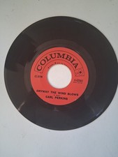 45 RPM Rockabilly Carl Perkins