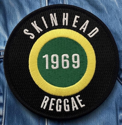Ska reggae skinhead patch - reggae,
