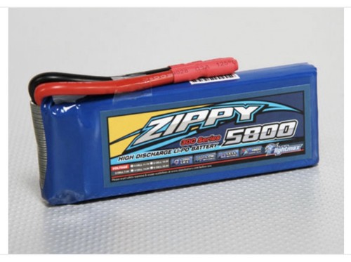 Zippy 5800mah 30c lipo - zippy,