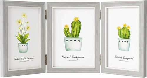 Triple photo frame - photo, 6x4