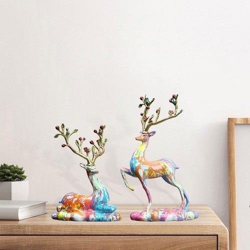 Pieces deer ornaments - 2,