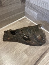 Resin Aquarium Decor Large Tree Log Hide Ornament, Trunk Tunnel Fish Tank