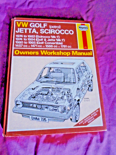 Golf jetta scirocco manual - golf,