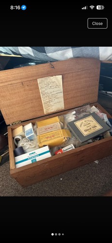 Vintage ww2 first aid - ww2, kit