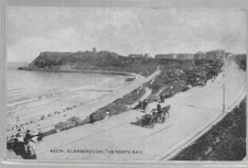 Scarborough The North Bay - Old Unposted Gravo Postcard (w) Pony Carriage