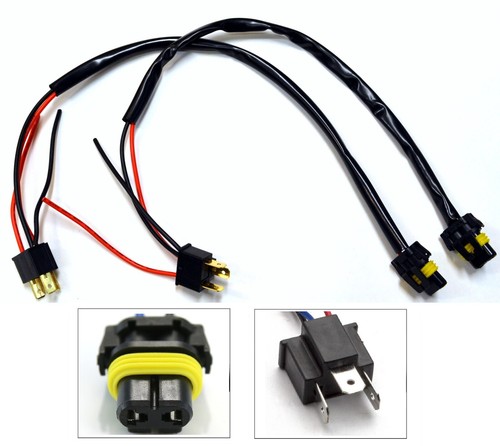 Hid kit extension wire 9003 - 9003, h4
