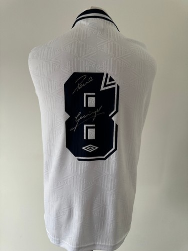 Signed paul gascoigne retro - signed,