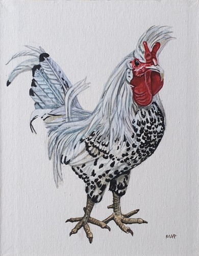Original signed painting - original,