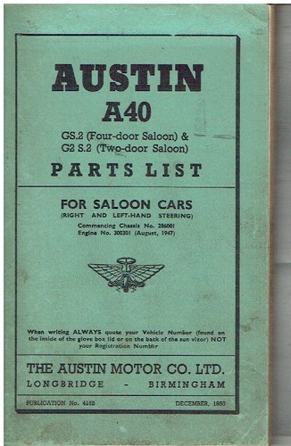 Austin a40 devon gs2 - austin,