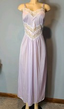 Vtg Slip Dress Union Made Lace