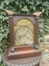 German 8-day Brass Arch Dial