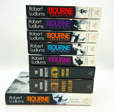 Jason Bourne Series x8 Book Bundle Collection by Robert Ludlum