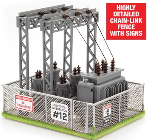 Scale electrical substation - o,