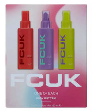 *NEW* FCUK One Of Each Body Mist Trio Womans Gift Set
