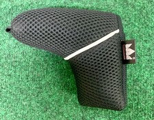 Craftsman Golf Universal Blade Putter Headcover Black w/ Hook & Loop Closure