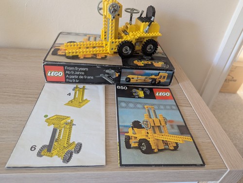 Vintage lego technic set - technic, 850