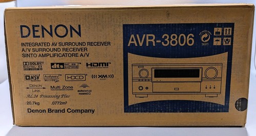 Denon avr 3806 channel - 7.1,