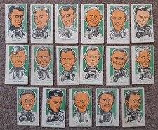 17 x Kiddy's Favourites Popular Speedway Riders 1948
