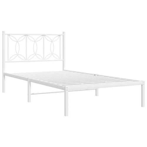 Metal bed frame - metal, headboard