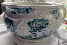 Antique chamber pot by