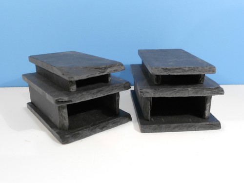 Natural slate rock - slate, cave