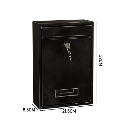 Outdoor lockable metal letter - metal,