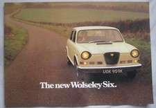 1972 Wolseley Six Brochure Publication number 2905/B