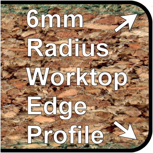 6mm radius worktop - worktop, &