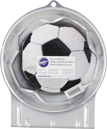 Wilton soccer ball cake tin - soccer,