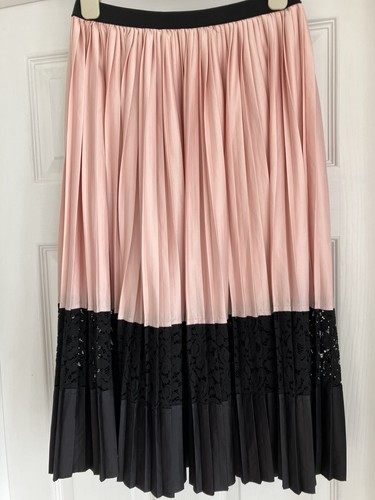 Zara basics pleated skirt - basics,