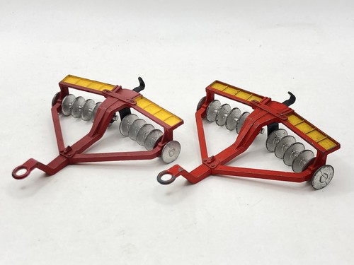 Dinky 322 disc harrow - dinky,