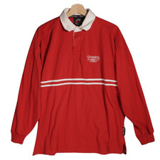 Guinness Rugby Polo Shirt Mens