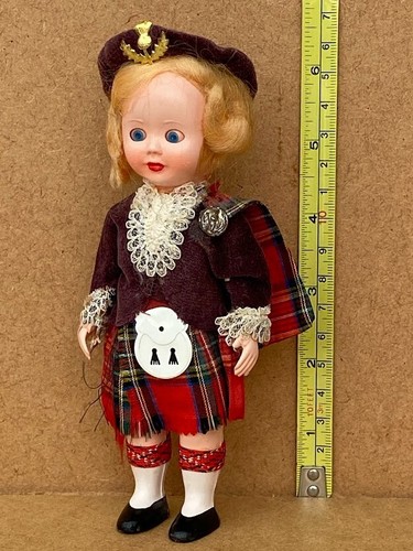 Vintage scottish souvenir girl - souvenir,