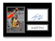 Shaquille O'Neal Signed A4