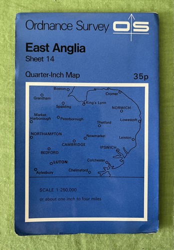 Quarter inch map sheet 14 - quarter,