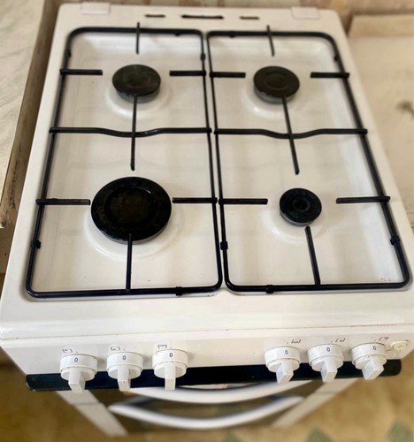 Bush freestanding white - white, cooker