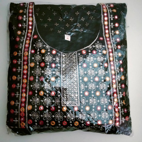 New black punjabi suit - new,