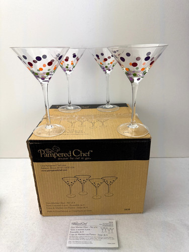 Set pampered chef colored - of, 4