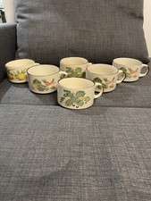 Vintage Ceramic Soup Mugs