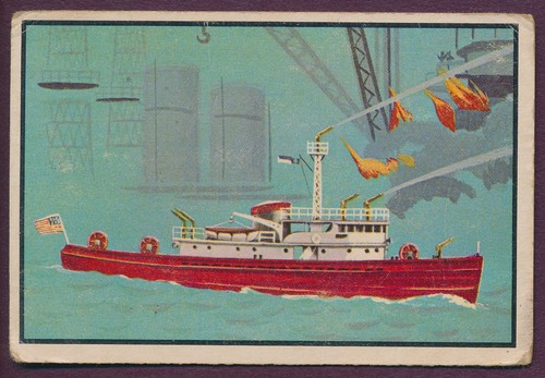 1953 bowman firefighters - bowman,, #46