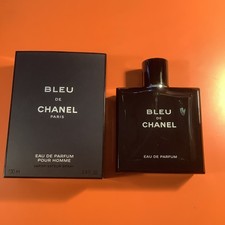 Mens CHANEL Bleu de Chanel Eau de Parfum empty Bottle 100ml  With Original Box